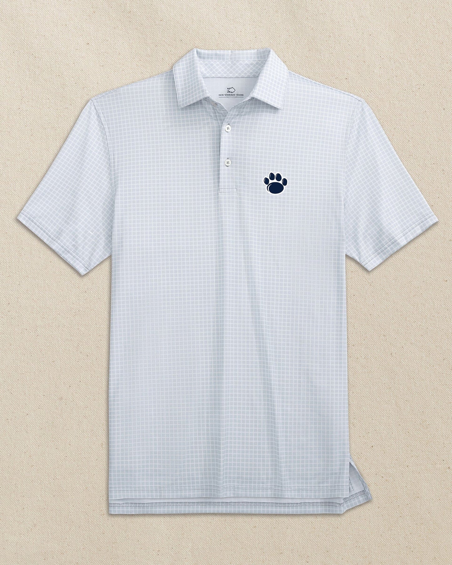 Penn State Nittany Lions Paw Driver Dunes Edge Plaid Polo
